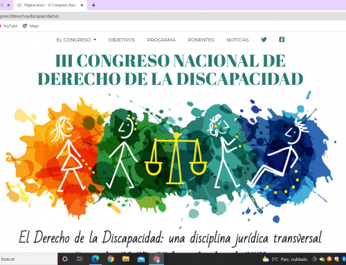 III Congreso Nacional derecho de  la Discapacidad.